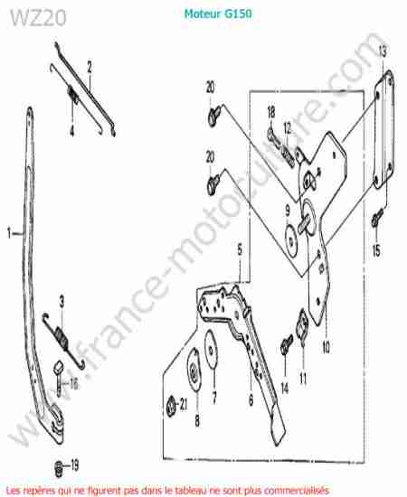 HONDA - WZ20 : Regulateur