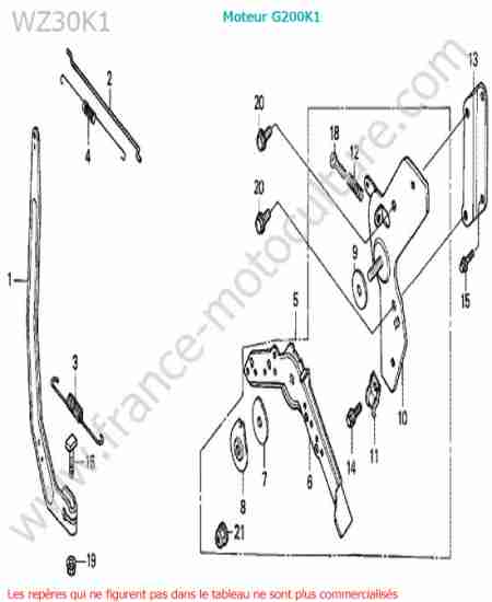HONDA - WZ30-2 : Regulateur