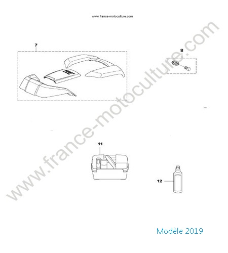 Accessoires - 2019 HUSQVARNA 105