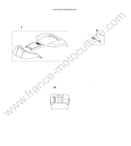 Accessoires robot HUSQVARNA 105