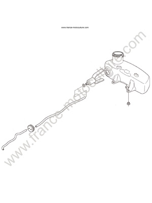 Reservoir complet HUSQVARNA 122HD