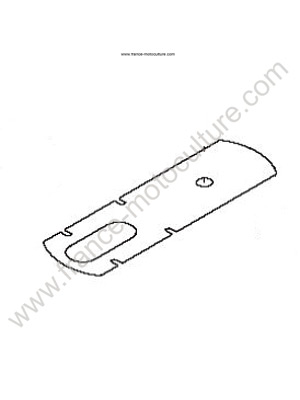 Plaque usure HUSQVARNA 122HD