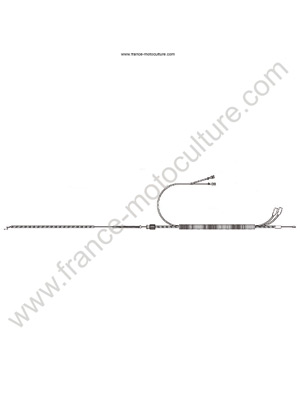 Cable complet HUSQVARNA 123HD