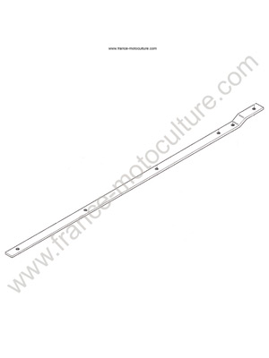 Plaque guidage 1235HD65 HUSQVARNA 123HD