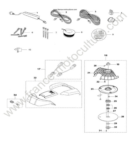 ACCESSOIRES HUSQVARNA 305-2015