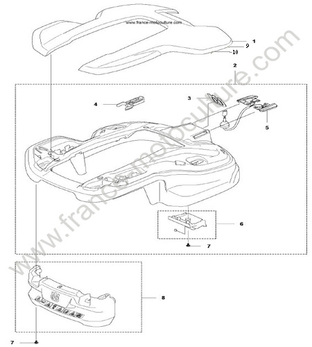 CAPOT HUSQVARNA 305-2020