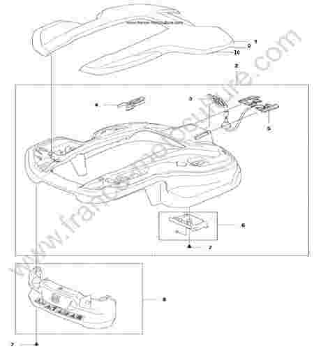 HUSQVARNA - 305-2020 : CAPOT