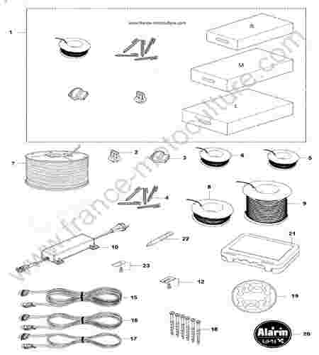 HUSQVARNA - 305-2020 : ACCESSOIRES INSTALLATION
