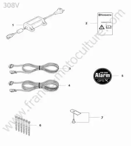 HUSQVARNA - 308V : Accessoires