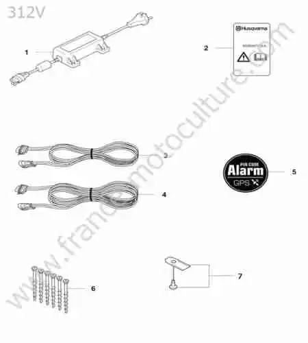 HUSQVARNA - 312V : Accessoires