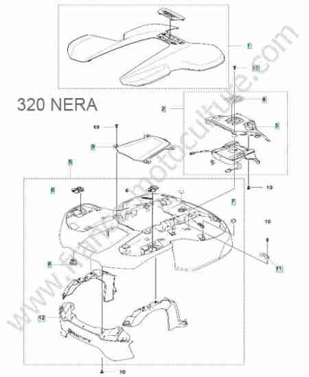 HUSQVARNA - 320-NERA : Carter