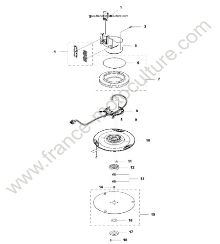 Moteur de lame HUSQVARNA 330X