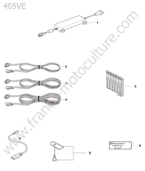 Accessoires HUSQVARNA 405VE