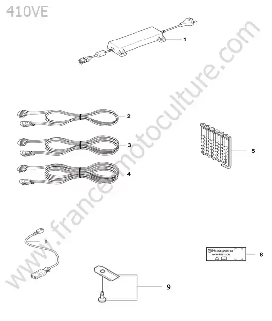 Accessoires HUSQVARNA 410VE