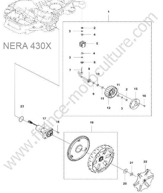 Roues HUSQVARNA 430X-NERA