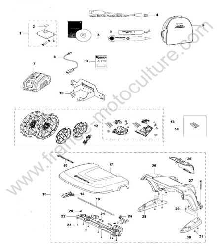 Accessoires HUSQVARNA 440