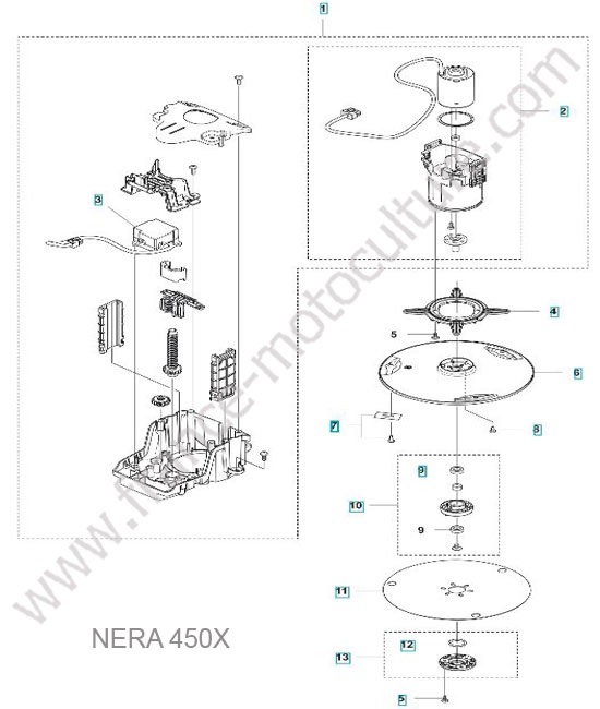Equipement coupe HUSQVARNA 450X-NERA