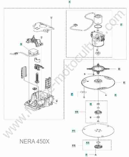 HUSQVARNA - 450X-NERA : Equipement coupe