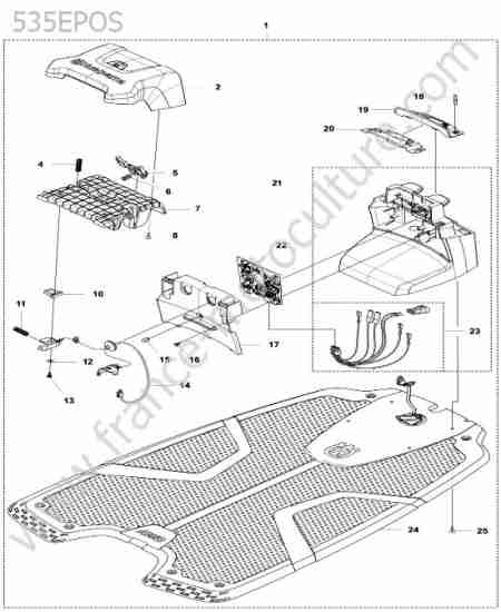 HUSQVARNA - 535-EPOS : Station de charge