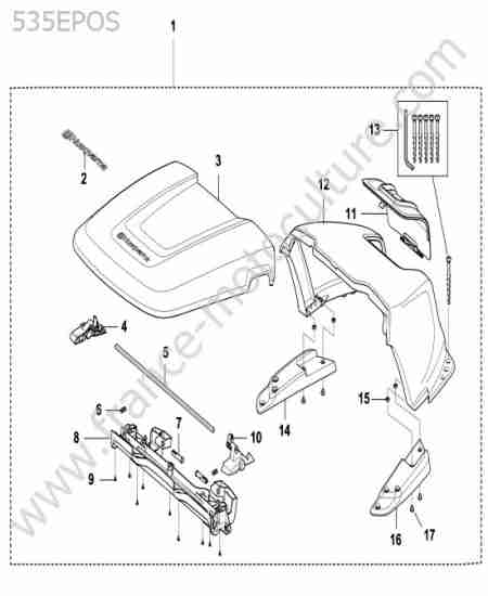 HUSQVARNA - 535-EPOS : Abri