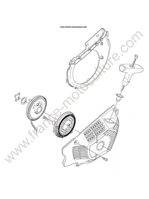 Lanceur complet HUSQVARNA 545-550
