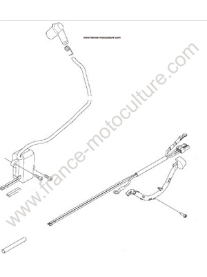 Bobine allumage 545 HUSQVARNA 545-550
