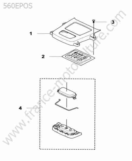 HUSQVARNA - 560-EPOS : Clavier