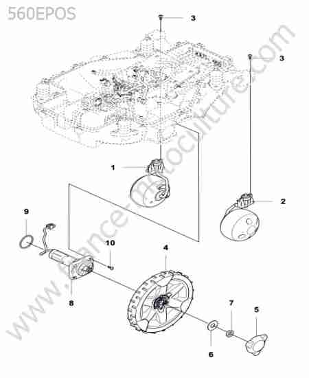 HUSQVARNA - 560-EPOS : Roue 