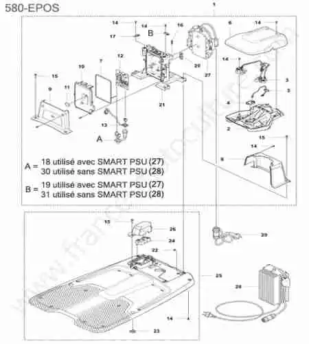 HUSQVARNA - 580-EPOS : Station de charge