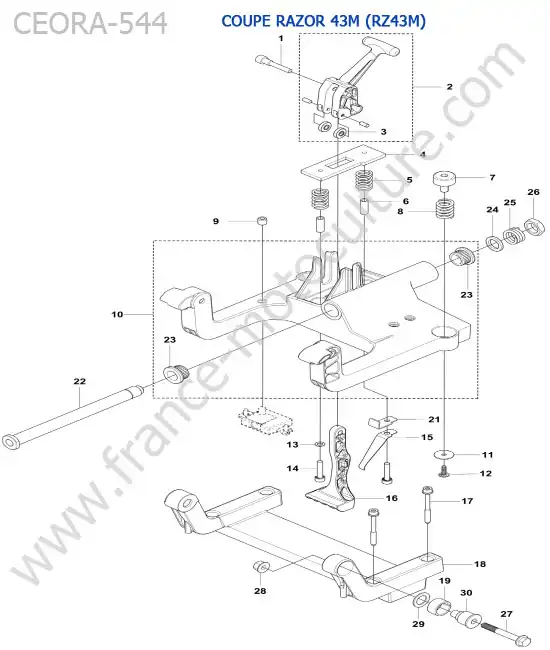 Arrimage (RZ43M) HUSQVARNA CEORA-544