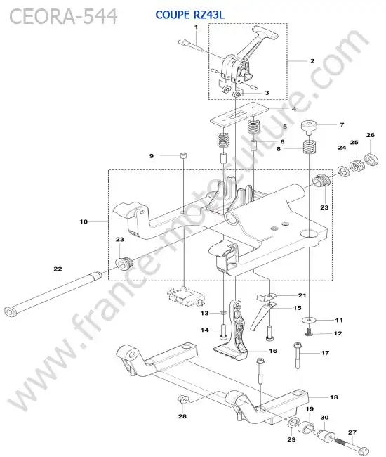 Arrimage (RZ43L) HUSQVARNA CEORA-544