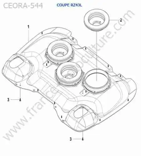 HUSQVARNA - CEORA-544 : Protection (RZ43L)