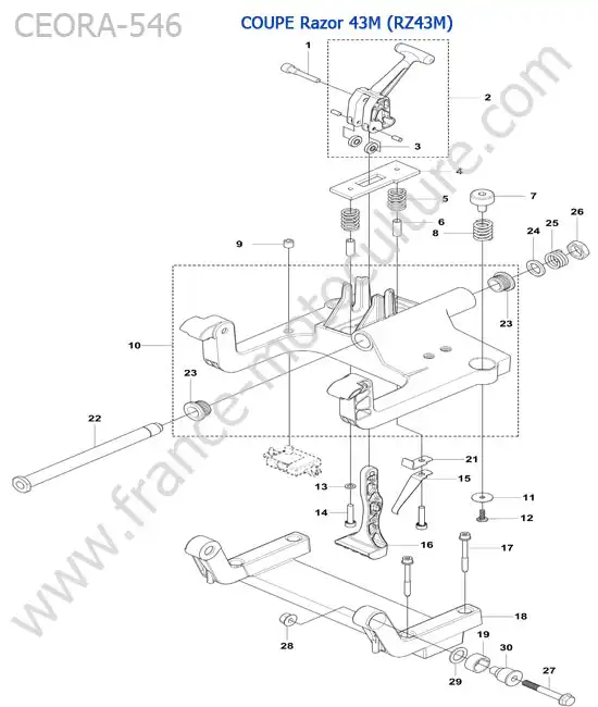 Arrimage (RZ43M) HUSQVARNA CEORA-546