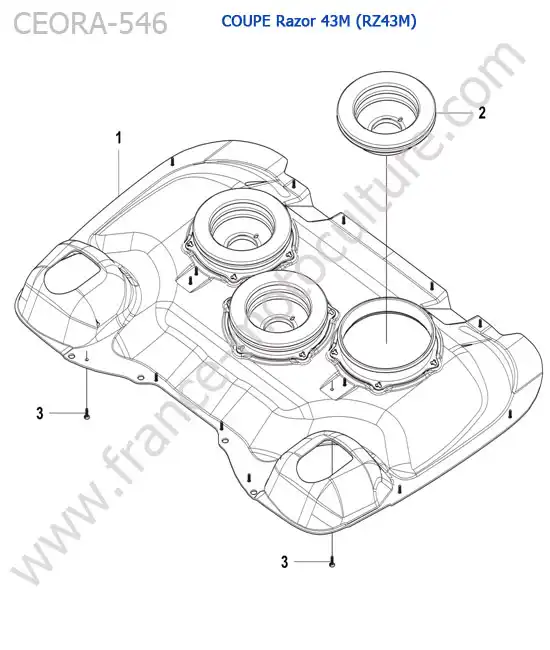 Protection (RZ43M) HUSQVARNA CEORA-546