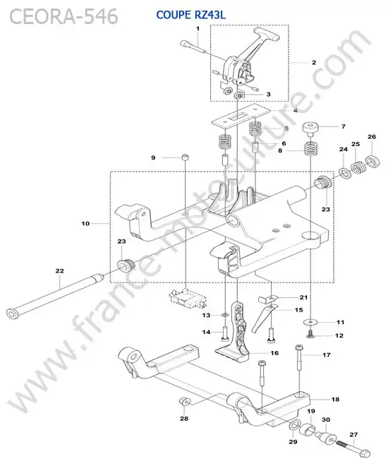 Arrimage (RZ43L) HUSQVARNA CEORA-546