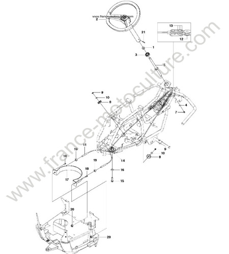 DIRECTION HUSQVARNA R112C