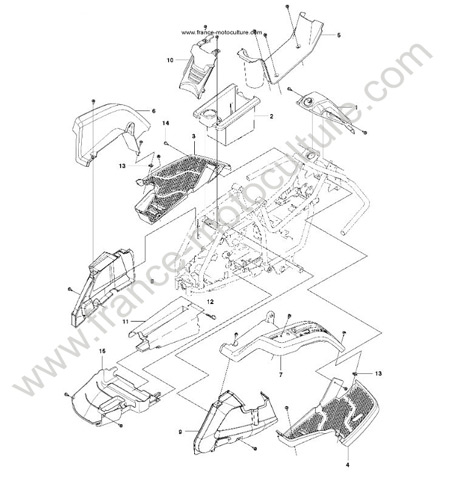CARTER AVANT HUSQVARNA R112C