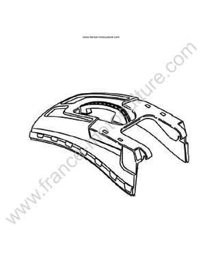 Cadre de bac R150 HUSQVARNA R150-R151