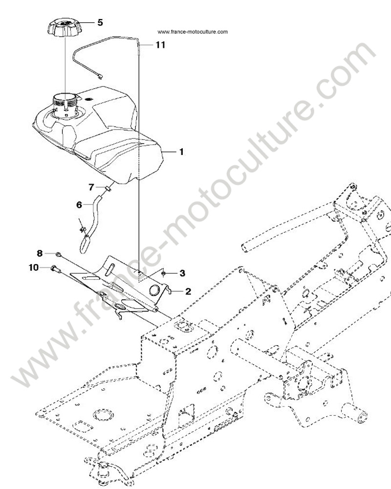 Reservoir HUSQVARNA R216
