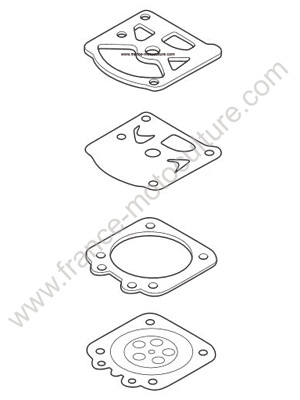 Kit membrane T435 HUSQVARNA T425-T435-T540