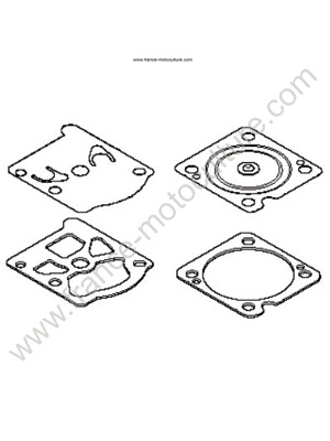 Kit membrane T540XP HUSQVARNA T425-T435-T540