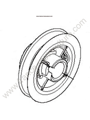 Poulie de lanceur T425 HUSQVARNA T425-T435-T540