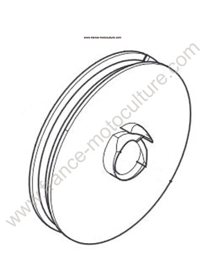 Poulie de lanceur T435 HUSQVARNA T425-T435-T540