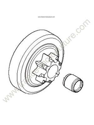 Pignon 3/8 6D T425 HUSQVARNA T425-T435-T540