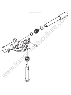 Pompe a huile T540XP HUSQVARNA T425-T435-T540