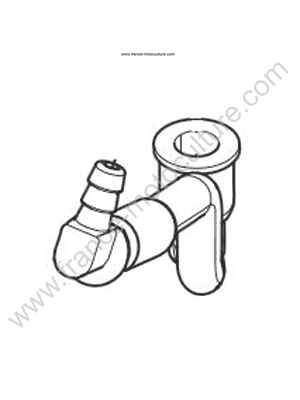 Durite huile coude T435 HUSQVARNA T425-T435-T540