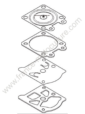 Kit membrane T425 HUSQVARNA T425-T435-T540