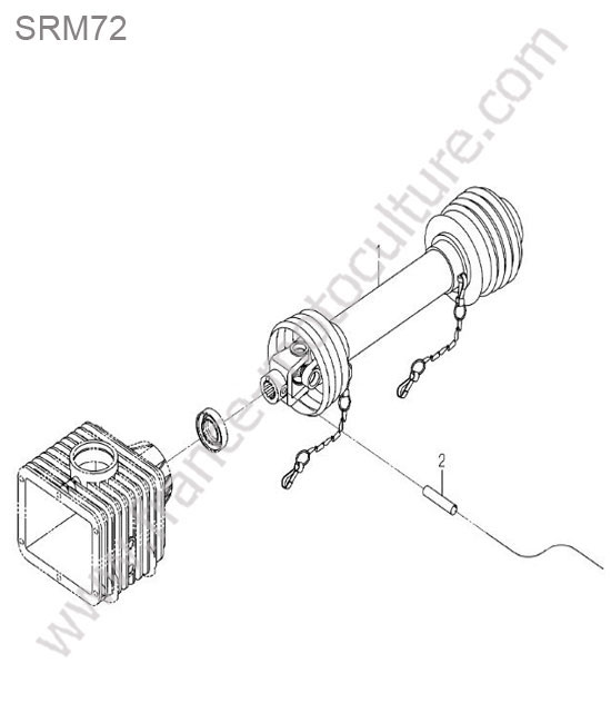 Cardan - srm72 ISEKI SF370