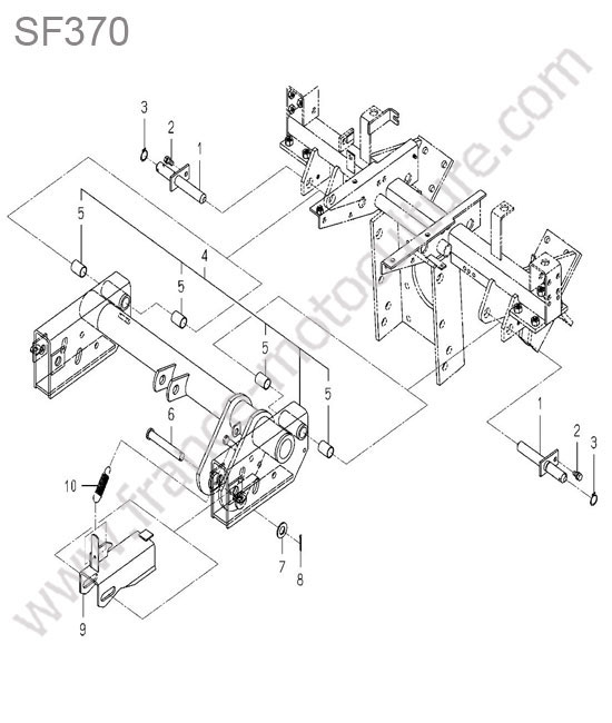 Support relevage ISEKI SF370