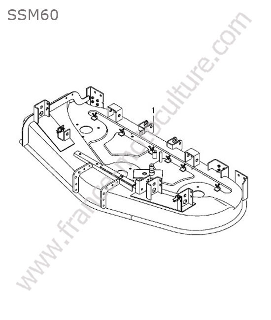 Carter de coupe - ssm60 ISEKI SF370